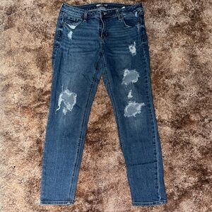 Rockstar Super Skinny Distressed Jeans